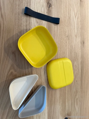 Jausenbox mehrteilig, gelb Bild 4
