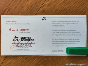 Gutschein Bootsführerschein Bild 2