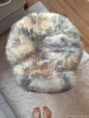 Echtes Lammfell.  50 mal 70cm 