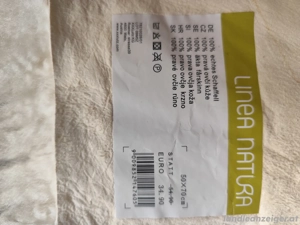 Echtes Lammfell.  50 mal 70cm  Bild 2