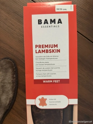 BAMA Premium Lammfell Einlegesohlen - Echtes Lammfell - Neu und OVP Bild 4