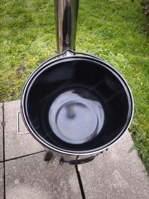 Gulaschkanone   Outdoor-Ofen   Gulaschkessel 17L Bild 4