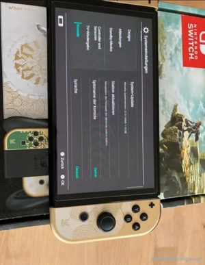 Nintendo Switch OLED mit Viele Spielen Bild 4