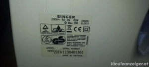 verschenke Nähmaschine SINGER Bild 3