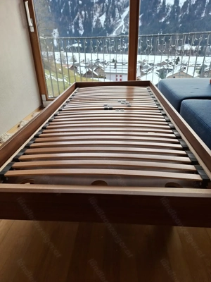 Holzbettgestell (vom Tischler) 90 200 inklusive Lattenrost