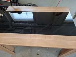 Esstisch mit Glasplatte Bild 2