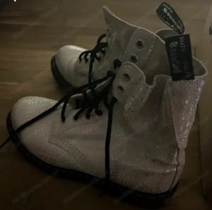 Dr. Martens Silber glitzern  Bild 2