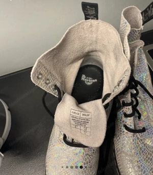 Dr. Martens Silber glitzern  Bild 3