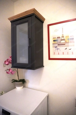 Badmöbel Set: Unterschrank + Hängeschrank Bild 3