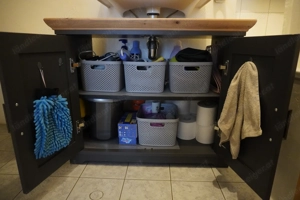 Badmöbel Set: Unterschrank + Hängeschrank Bild 2