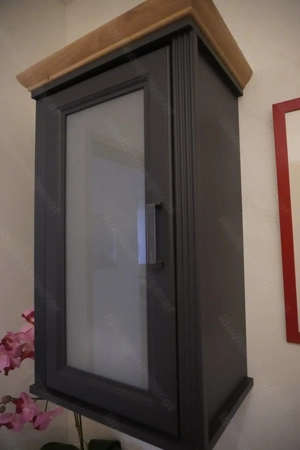 Badmöbel Set: Unterschrank + Hängeschrank Bild 4