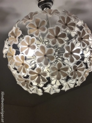 Blumen Lampe  Bild 2