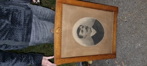 2 Bilderrahmen mit Foto (alt) 