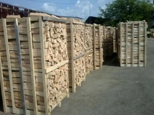 Trockenes Brennholz   Buche, Hainbuche, Eiche, Birke