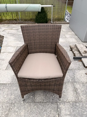 Stühle Terrasse Rattan Bild 2
