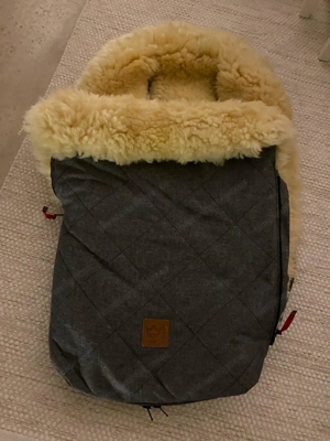 Kaiser Lammfell Fußsack edel Bild 2