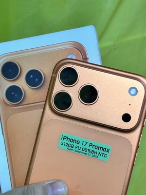 Brand eues iPhone 17 Pro Max, 512 GB, werkseitig entsperrt, super angebot, NTC-geprüft, Bild 3
