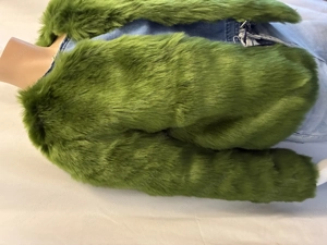 Felljacke grün Gr. Xs Bild 2