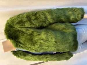 Felljacke grün Gr. Xs