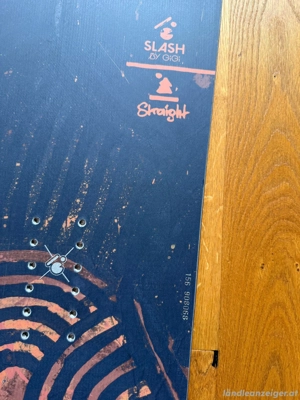 snowboard slash Bild 4