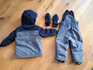 Jungen Skianzug   Schneeanzug gr. 86 Bild 3