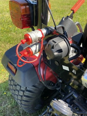 Traktor SOLIS 26 Schlepper Allrad StVZO Kleintraktor Rasenmäher Bild 3