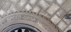 4 Stk gebrauchte Winterreifen 205   55 R16 91H Semperit Speed-Grip 5 auf Stahlfelgen Bild 2