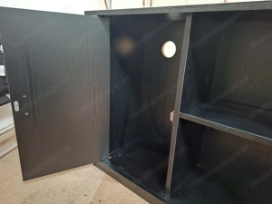 Aquariumschrank schwarz Bild 4