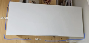 Wand Schrank weiß   Tief: 34cm Höher: 35cm Breite:80cm  80 