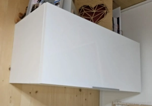 Wand Schrank weiß   Tief: 34cm Höher: 35cm Breite:80cm  80  Bild 2