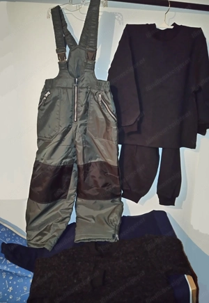 Kleidungspaket Gr. 128, Skihose Ski-Trägerhose