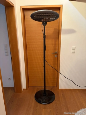 Heizstrahler schwarz