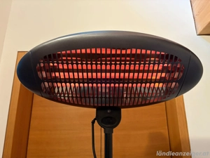 Heizstrahler schwarz Bild 2