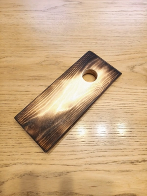 Weinflaschenhalter aus Holz  Bild 2