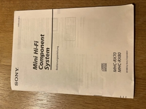 Mini Hi-Fi Component System Steroanlage Bild 7