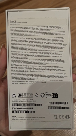 iPhone 14   128 GB   Schwarz   Neuwertig! Bild 4