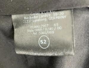 Herrenanzug 100% Schurwolle Gr. 50 bis 52 Bild 3