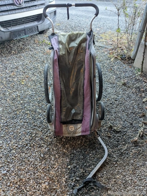 Kinder-Fahrradanhänger Bild 3