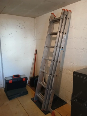 Vielzweck-Leiter 3-teilig   guter Zustand