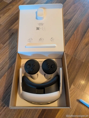 Meta Quest 3 128GB VR-Headset - Weiß mit BoboVR Headstrap und Akku Bild 8