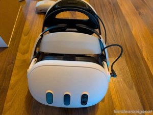 Meta Quest 3 128GB VR-Headset - Weiß mit BoboVR Headstrap und Akku Bild 7
