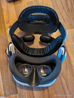 Meta Quest 3 128GB VR-Headset - Weiß mit BoboVR Headstrap und Akku Bild 6