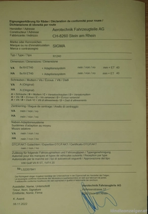 4 Sigma Felgen 8x19 ET40 Bild 5