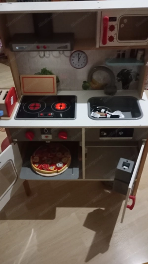 Kleinkindspielzeuge ,Spielküche Holz Bild 4