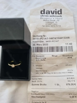 Ring David Uhren Schmuck Bild 2