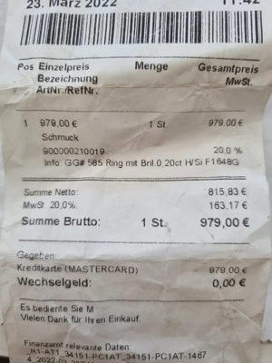 Ring David Uhren Schmuck Bild 4