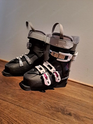 Kinder-Skischuh, Marke Head, Grösse 23.5, Sohlenlänge: 281mm Bild 3