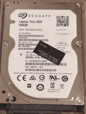 2.5  Festplatte Seagate Laptop Thin HDD 500GB SATA