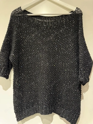 eleganter Häckelpullover