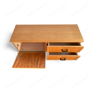 Schränkchen lowboard vintage 1960er Jahre Tischlerqualität Bild 3